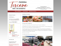 toscana-waldbronn.de Webseite Vorschau