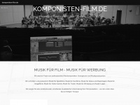 komponisten-film.de Webseite Vorschau