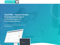 openfibu.de Webseite Vorschau