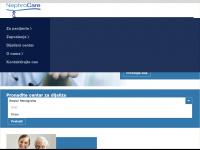 nephrocare.ba Webseite Vorschau