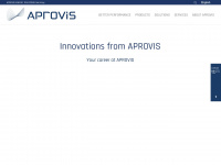 aprovis.com Webseite Vorschau