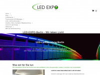led-expo.info Webseite Vorschau