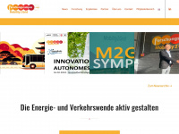 mobility2grid.de Webseite Vorschau