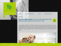 tierarzt-haid.at Webseite Vorschau