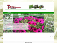 gartenbau-silze.de Webseite Vorschau
