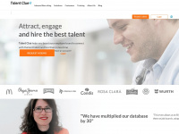 talentclue.com Webseite Vorschau