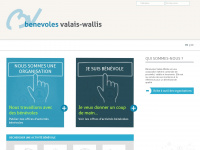 benevoles-vs.ch Webseite Vorschau