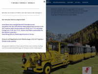 alpintrans.ch Webseite Vorschau