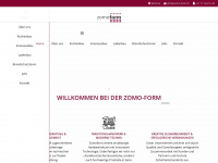 zomoform.ch Webseite Vorschau