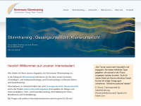 revermann-stimmtraining.de Webseite Vorschau