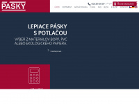 pasky.sk Webseite Vorschau
