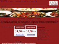 orientalischkochen.de Webseite Vorschau