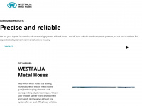 westfalia-mh.com Webseite Vorschau