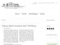 lifeforfive.com Webseite Vorschau