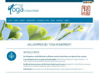 yoga-in-barmbek.de Webseite Vorschau