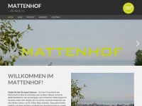 mattenhof-berg.ch Webseite Vorschau