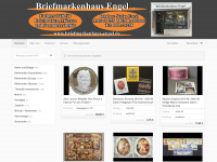 briefmarkenhaus-engel.com Webseite Vorschau