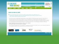energiepark-mainz.de Webseite Vorschau