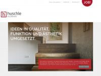 huschle-tischlerei.de Webseite Vorschau