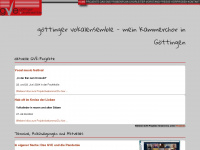 goettinger-vokalensemble.de Webseite Vorschau