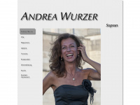 andreawurzer.de Webseite Vorschau
