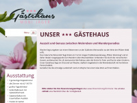 gaestehaus-jaeger-weyher.de Webseite Vorschau
