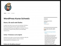 wp-kurse.ch Webseite Vorschau