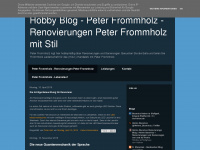 peter-frommholz.blogspot.com Webseite Vorschau
