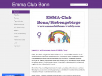 emmaclubbonn.weebly.com Webseite Vorschau