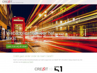 cre8it.nl Webseite Vorschau