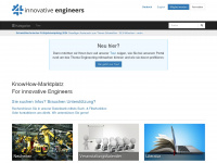 4innovative-engineers.com Webseite Vorschau