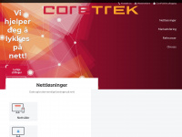 coretrek.no Webseite Vorschau