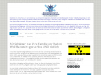 radon-schutz.at Webseite Vorschau