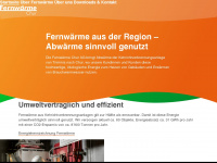 fernwaerme-chur.ch Webseite Vorschau