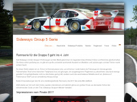 sideways-group5-races.com Webseite Vorschau