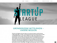 startup-league.org Webseite Vorschau