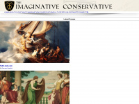theimaginativeconservative.org Webseite Vorschau