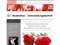 hoch-zeit-dj.de Webseite Vorschau