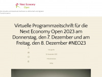 nexteconomyopen.wordpress.com Webseite Vorschau