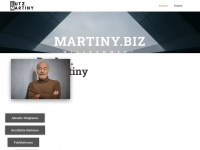 martiny.biz Webseite Vorschau