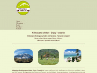 kilimanjaro-safari.de Webseite Vorschau