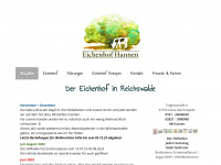 eichenhof-hannen.de Webseite Vorschau