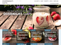 overnight-oats.de Webseite Vorschau