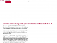 vib-brandschutz.de Webseite Vorschau