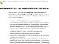 kultuerchen.org Webseite Vorschau