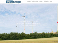 wbg-energie.de Webseite Vorschau