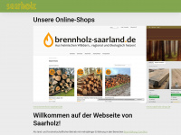 saarholz.com Webseite Vorschau