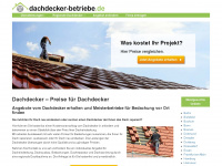 dachdecker-betriebe.de Webseite Vorschau