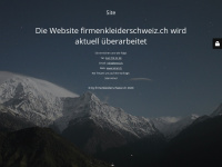 firmenkleiderschweiz.ch Webseite Vorschau