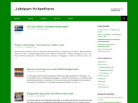 judoteam-hohenthann.de Webseite Vorschau